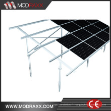 Montage de kit de toit solaire en aluminium de puissance verte (XL189)